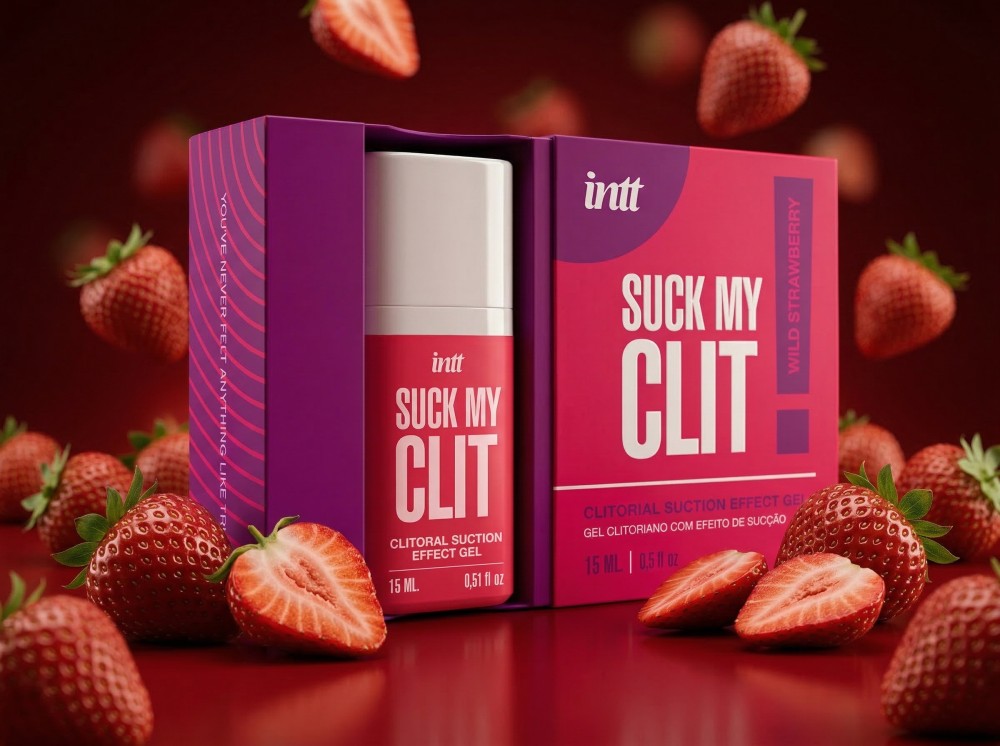 SUCK MY CLIT WILD STRAWBERRY | ViPstore.hu - Erotika webáruház #5 - EAN 5600781416448 | SKU INTT000064