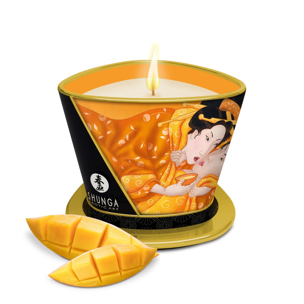 Massage candle - mango - 170 ml | ViPstore.hu - Erotika webáruház #1 - EAN 697309045032 | SKU SHUNGA0258