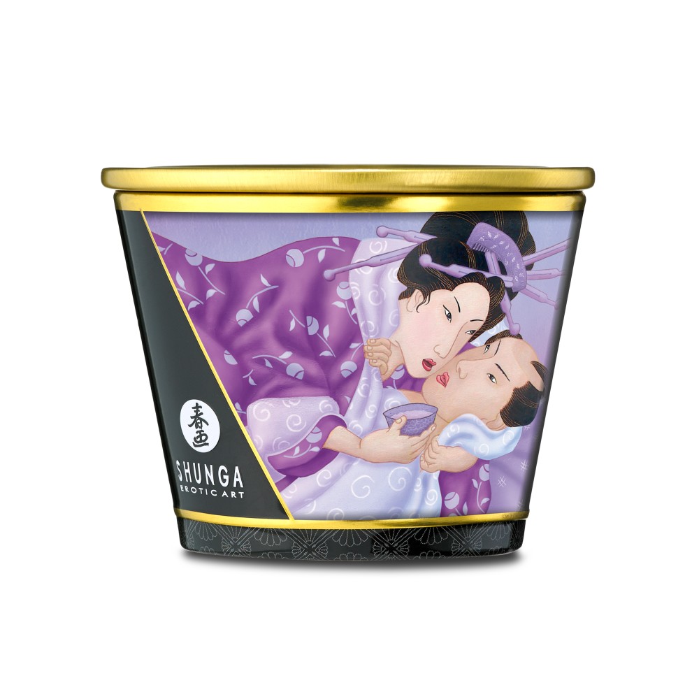 Massage candle - lavender - 170 ml | ViPstore.hu - Erotika webáruház #3 - EAN 697309045063 | SKU SHUNGA0259