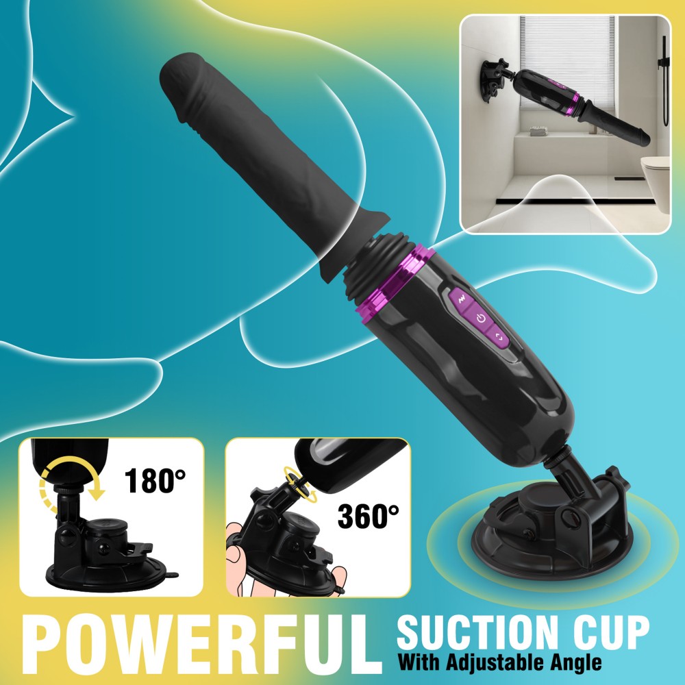 Hiram hand-free thrusting pocket dildo machine | ViPstore.hu - Erotika webáruház #6 - EAN 6975052674759 | SKU MSTRS00222