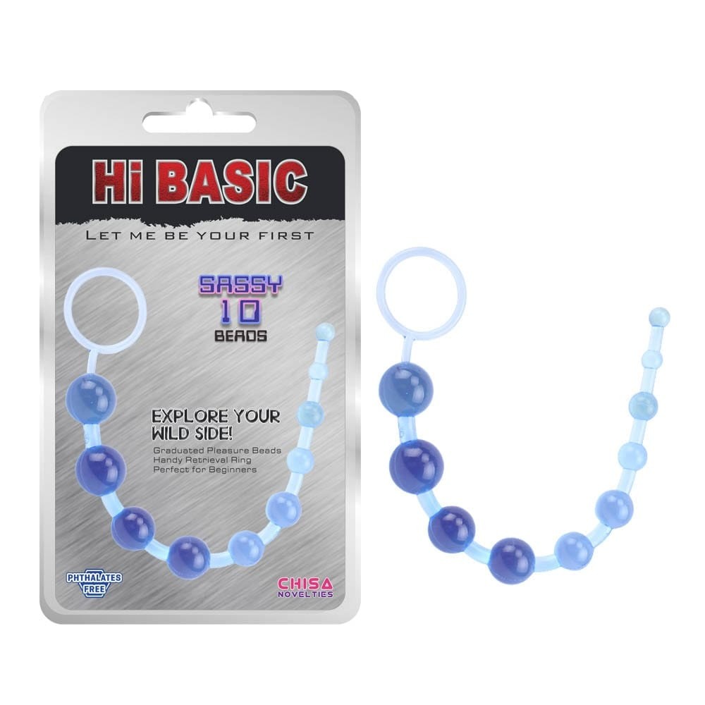 Sassy Anal Beads Blue | ViPstore.hu - Erotika webáruház #1 - EAN 759746231628 | SKU CHISA00045