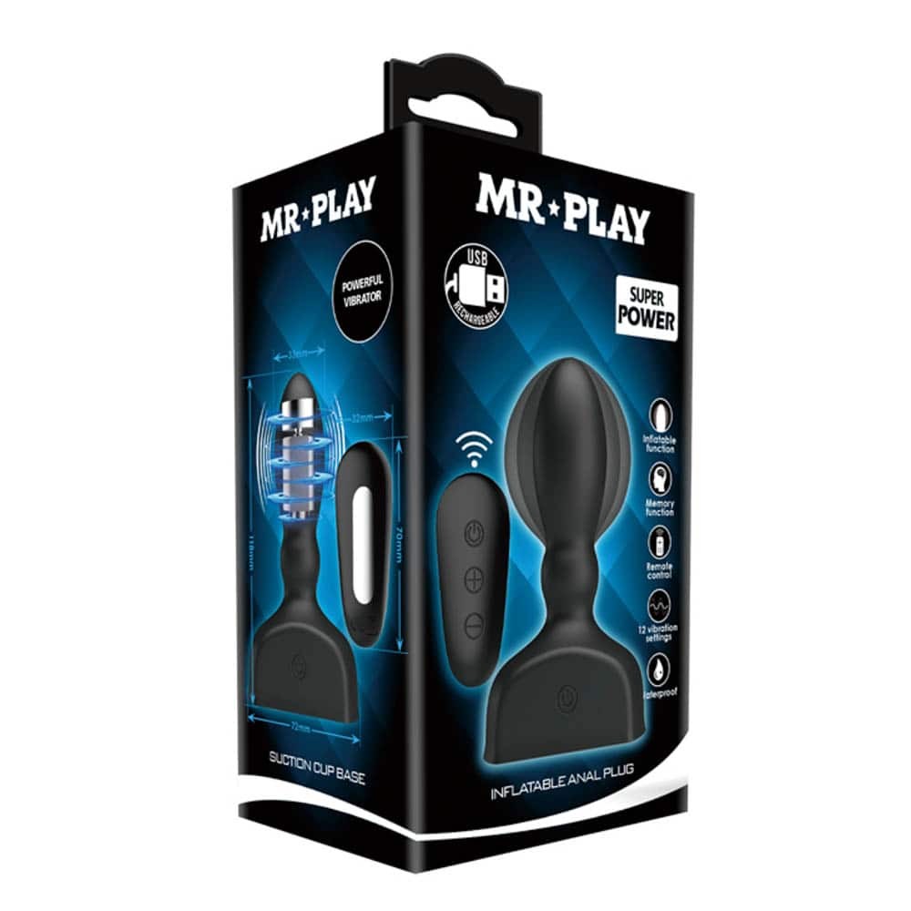 Mr. Play Inflatable Anal Plug_B15O50_1 | ViPstore.hu - Erotika webáruház #1 - EAN 6959532331844 | SKU DEBRA01364