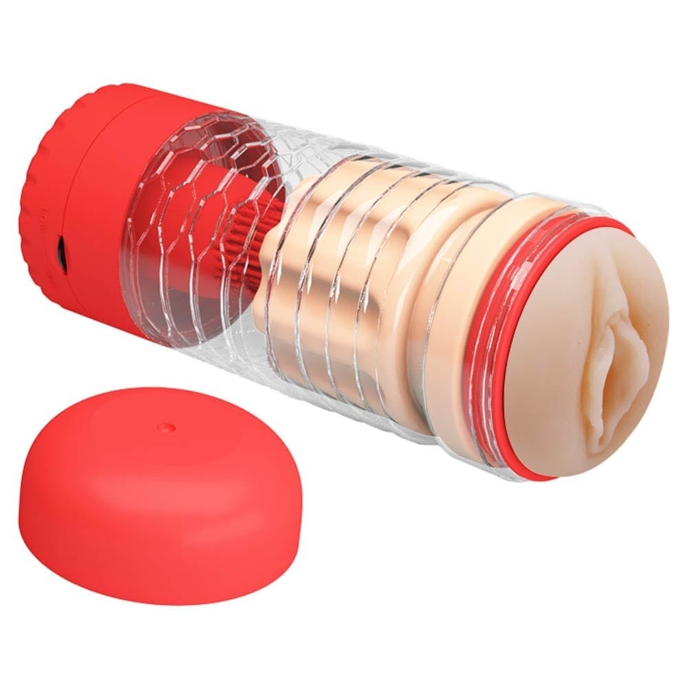 Pretty Love Emily Masturbator Red | ViPstore.hu - Erotika webáruház #4 - EAN 6959532333268 | SKU DEBRA01442