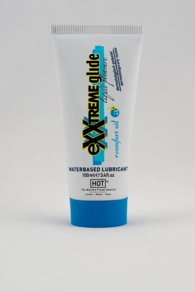 HOT eXXtreme Glide - waterbased lubricant + comfort oil a+ 100 ml | ViPstore.hu - Erotika webáruház #1 - EAN 4042342000719 | SKU HOT0044032
