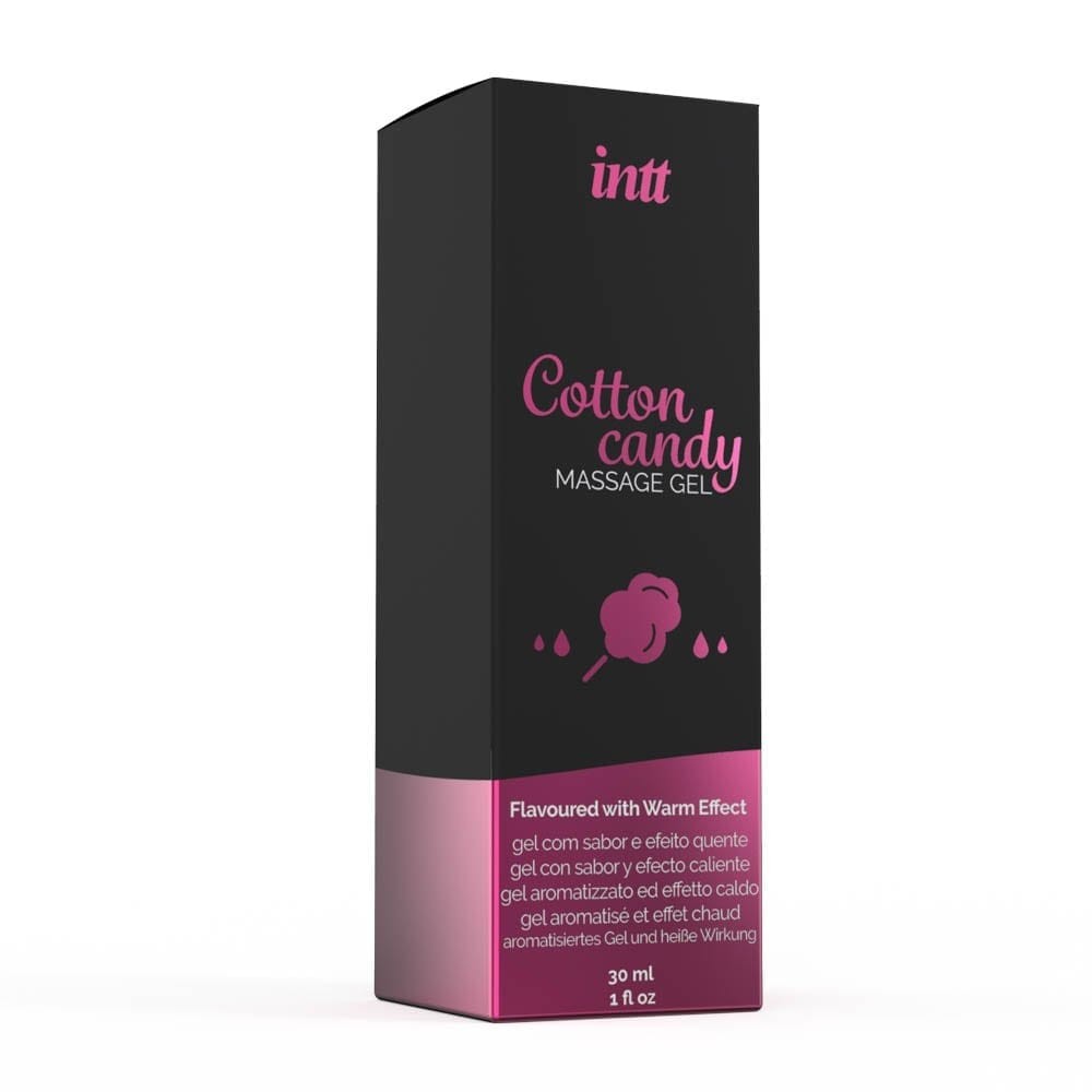 MASSAGE GEL COTTON CANDY GLASS BOTTLE 30ML + BOX | ViPstore.hu - Erotika webáruház #1 - EAN 5600304015424 | SKU INTT000020