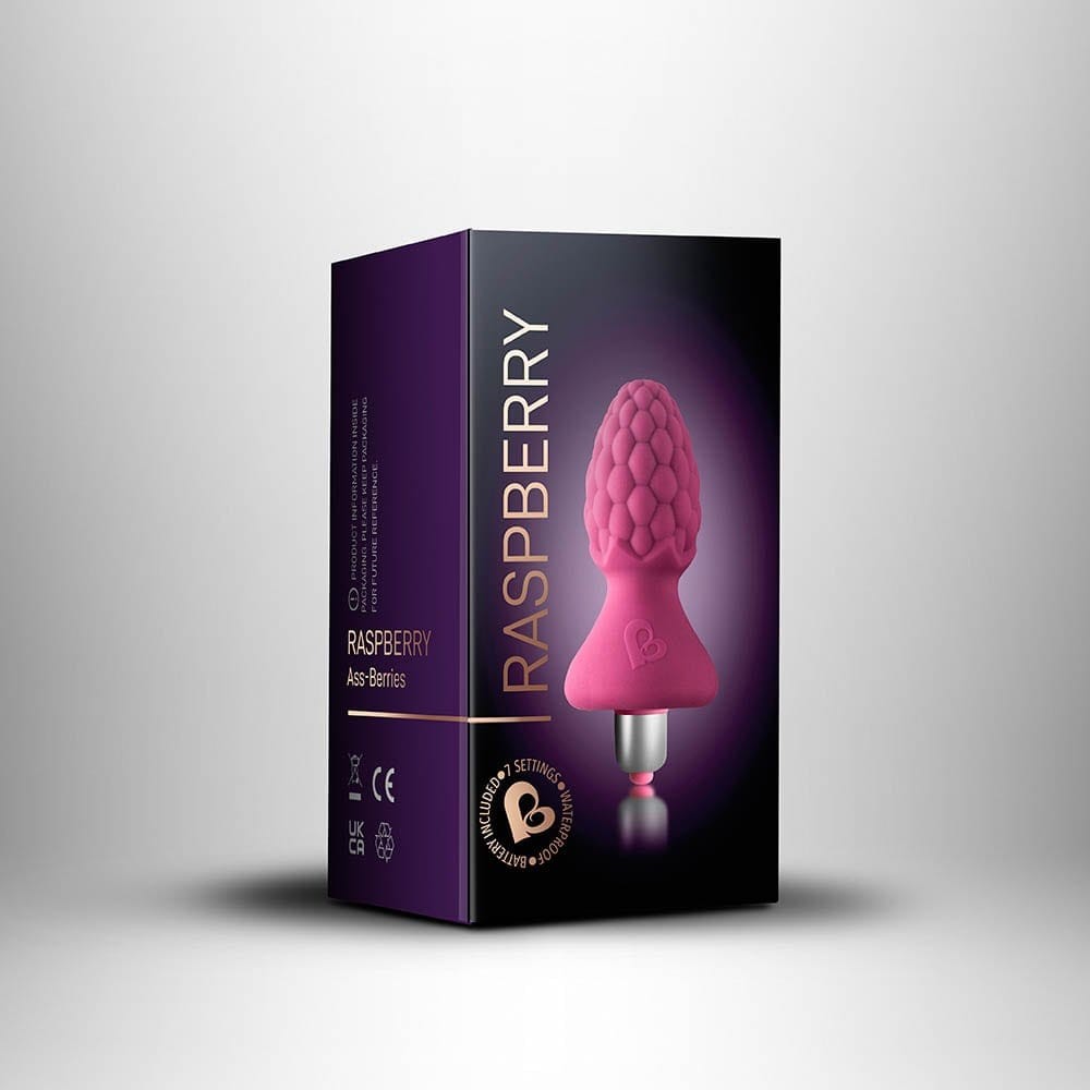 Ass-Berries 7 Raspberry | ViPstore.hu - Erotika webáruház #1 - EAN 811041011791 | SKU ROCKS00136