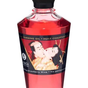 Aphrodisiac Oils Sparkling Strawberry Wine | ViPstore.hu - Erotika webáruház #1 - EAN 697309022088 | SKU SHUNGA0155