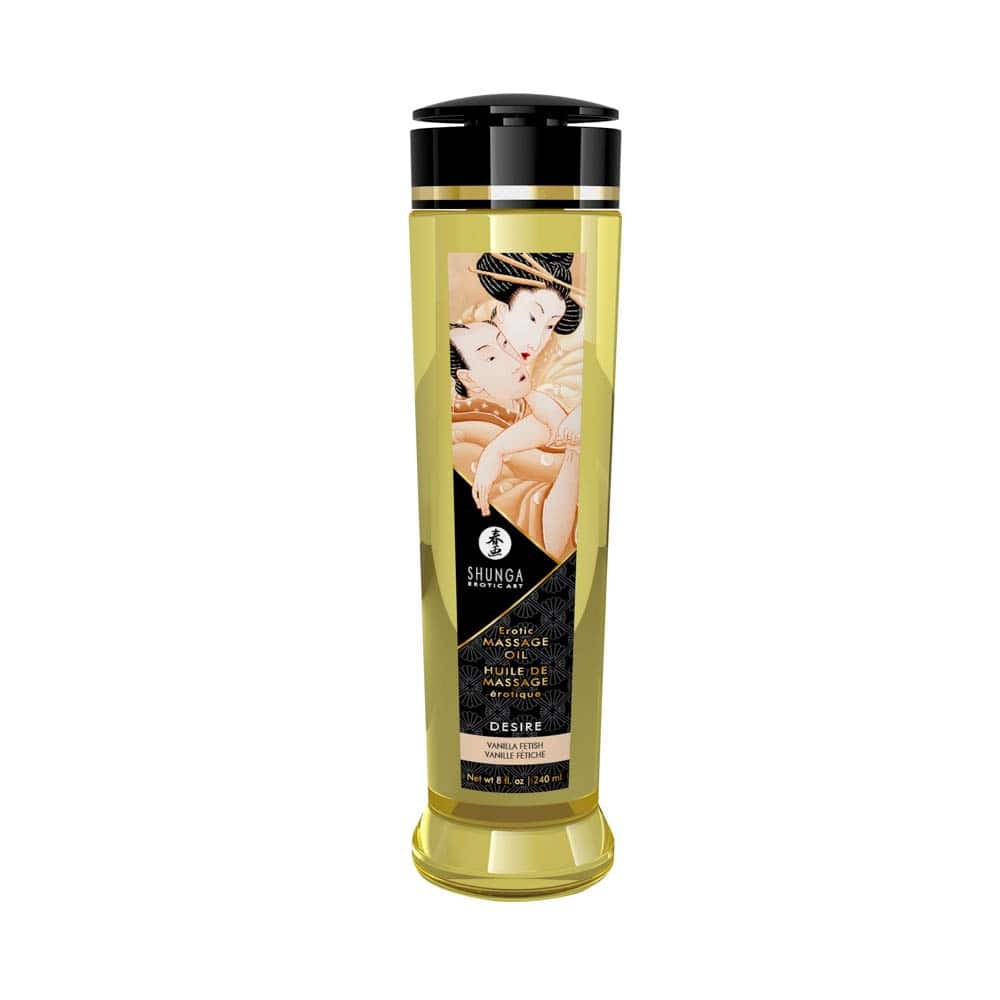 EROTIC MASSAGE OIL 240 ml / 8 oz VANILLA | ViPstore.hu - Erotika webáruház #1 - EAN 697309012072 | SKU SHUNGA0196