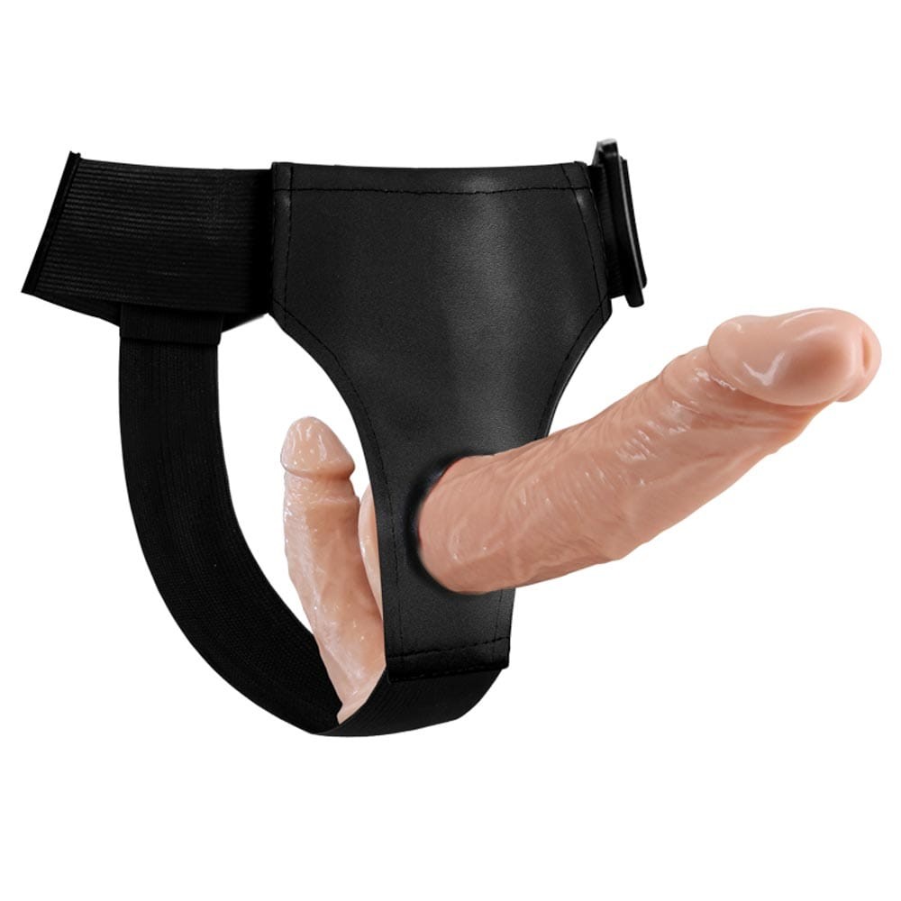Wearable Harness Strap on Double Ended Realistic Dildo | ViPstore.hu - Erotika webáruház #5 - EAN 6959532327366 | SKU DEBRA01544