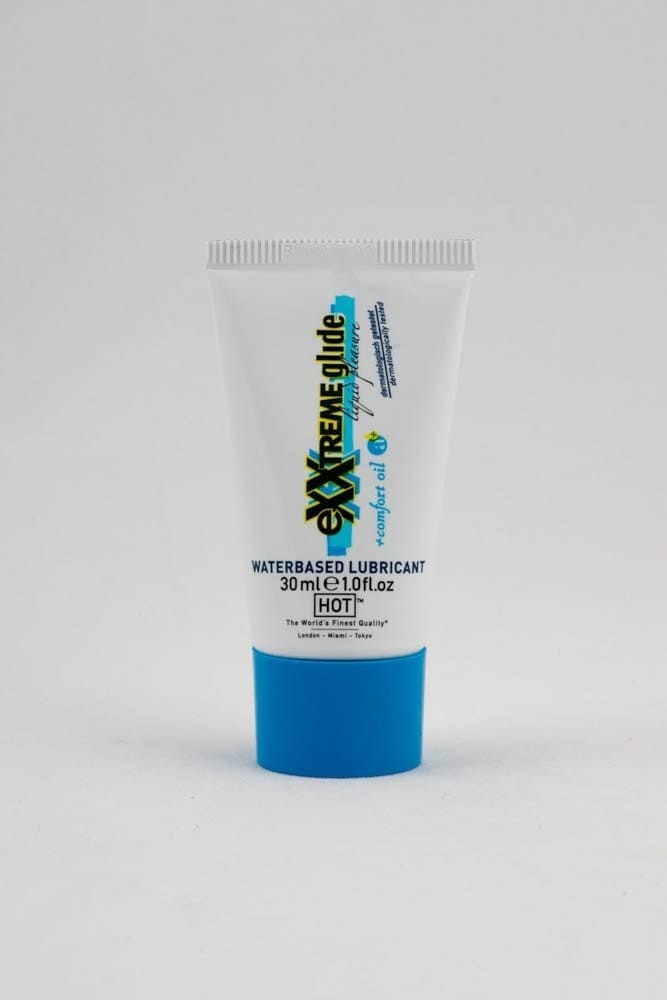 HOT eXXtreme Glide - waterbased lubricant + comfort oil a+ 30 ml | ViPstore.hu - Erotika webáruház #1 - EAN 4042342000702 | SKU HOT0044033