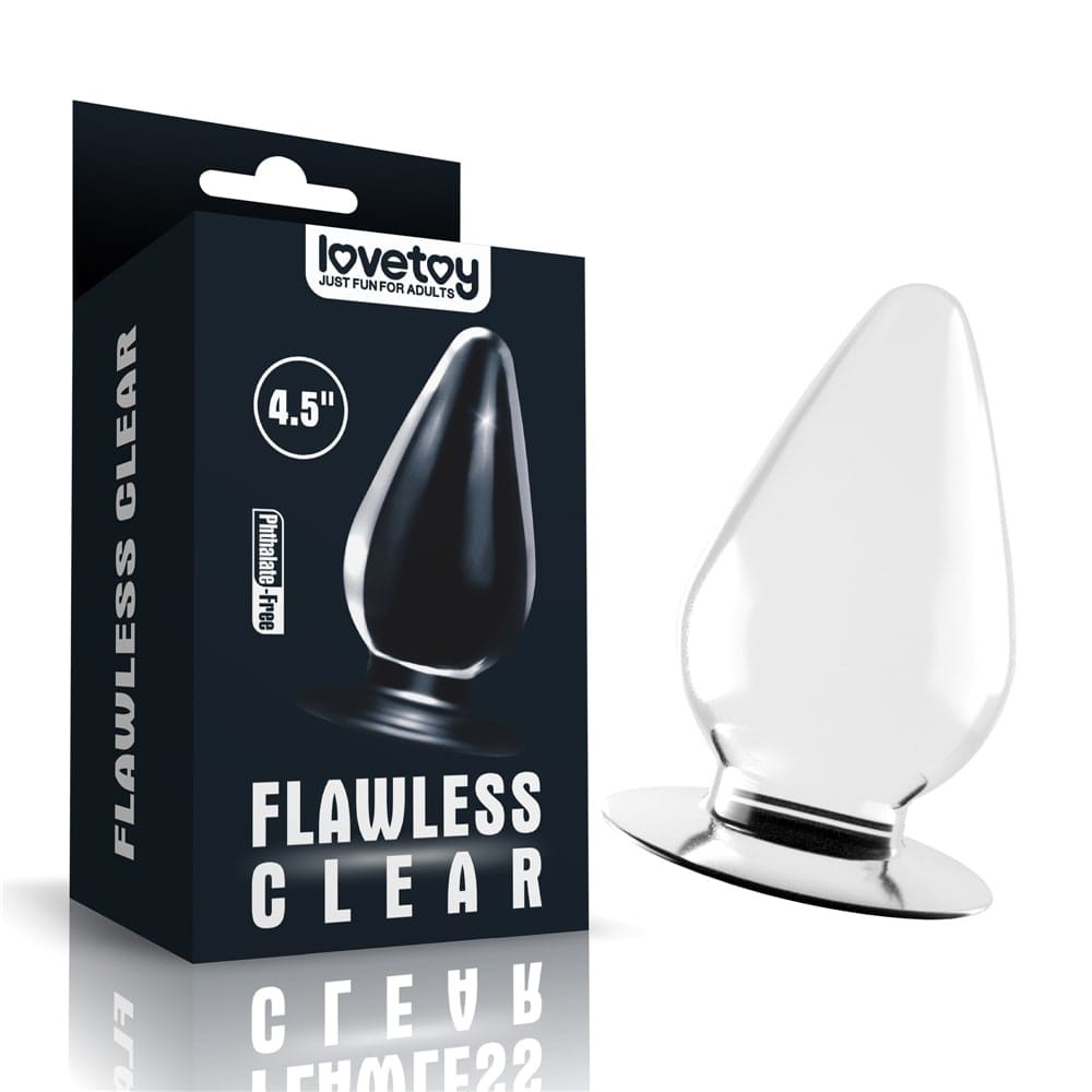 4.5'' Flawless Clear Anal Plug | ViPstore.hu - Erotika webáruház #1 - EAN 6970260908900 | SKU LVTOY00484