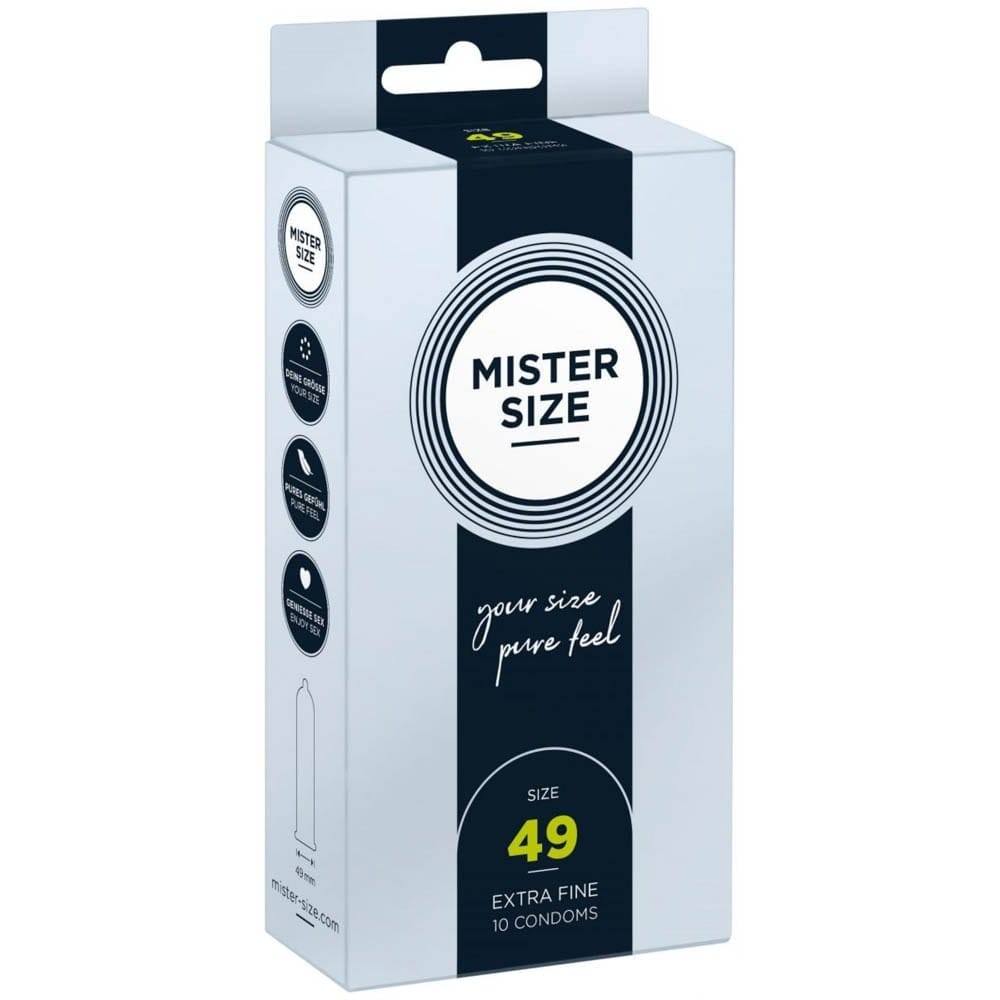 MISTER SIZE 49 mm Condoms 10 pieces | ViPstore.hu - Erotika webáruház #2 - EAN 4260605480058 | SKU MISTER4910