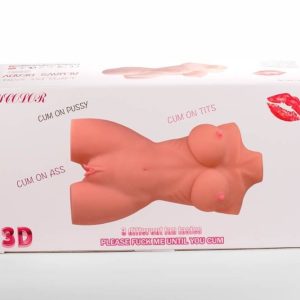 Double Hole 3D Masturbator | ViPstore.hu - Erotika webáruház #1 - EAN 5999560511260 | SKU MSTRS00067