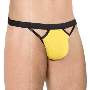 Mens Thong 4530 - yellow {} OneSize | ViPstore.hu - Erotika webáruház #1 - EAN 5906340737215 | SKU SLC1453090