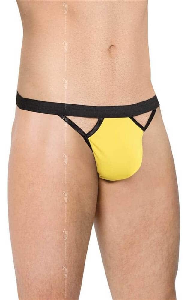 Mens Thong 4530 - yellow {} OneSize | ViPstore.hu - Erotika webáruház #1 - EAN 5906340737215 | SKU SLC1453090