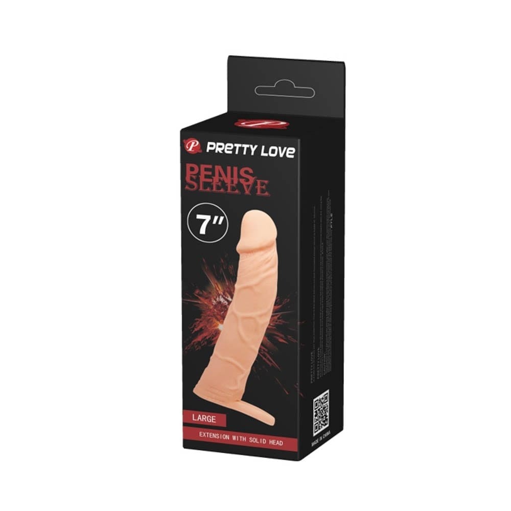 Pretty Love Penis Sleeve 7" | ViPstore.hu - Erotika webáruház #1 - EAN 6959532317848 | SKU DEBRA01389