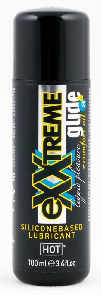 HOT eXXtreme Glide - siliconebased lubricant + comfort oil a+ 100 ml | ViPstore.hu - Erotika webáruház #1 - EAN 4042342000733 | SKU HOT0044030