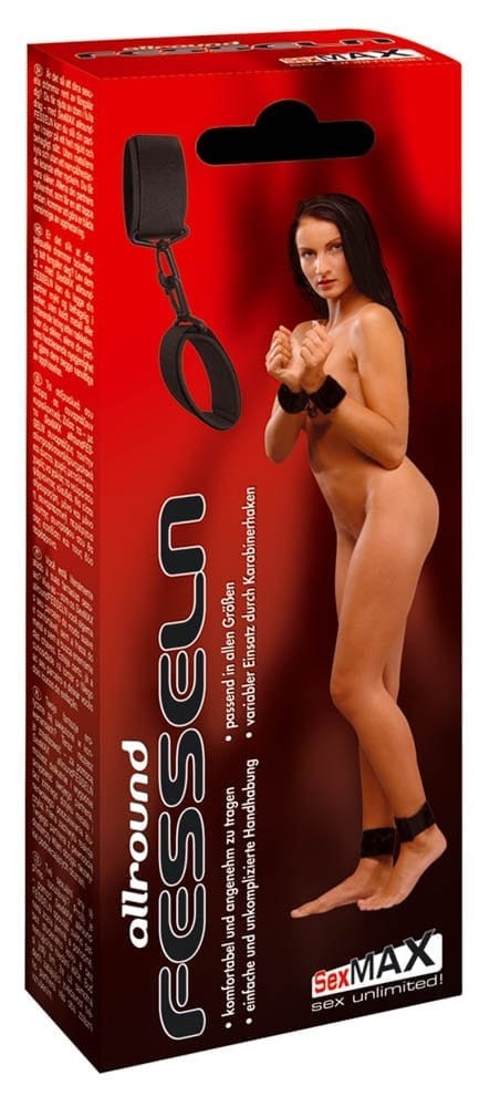 SexMax Allround Fesseln Black | ViPstore.hu - Erotika webáruház #1 - EAN 4028403199011 | SKU JOYD019901