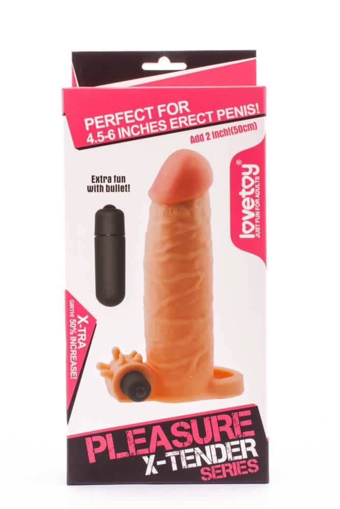 Pleasure X-Tender Vibrating Penis Sleeve #1 | ViPstore.hu - Erotika webáruház #1 - EAN 6970260909891 | SKU LVTOY00054