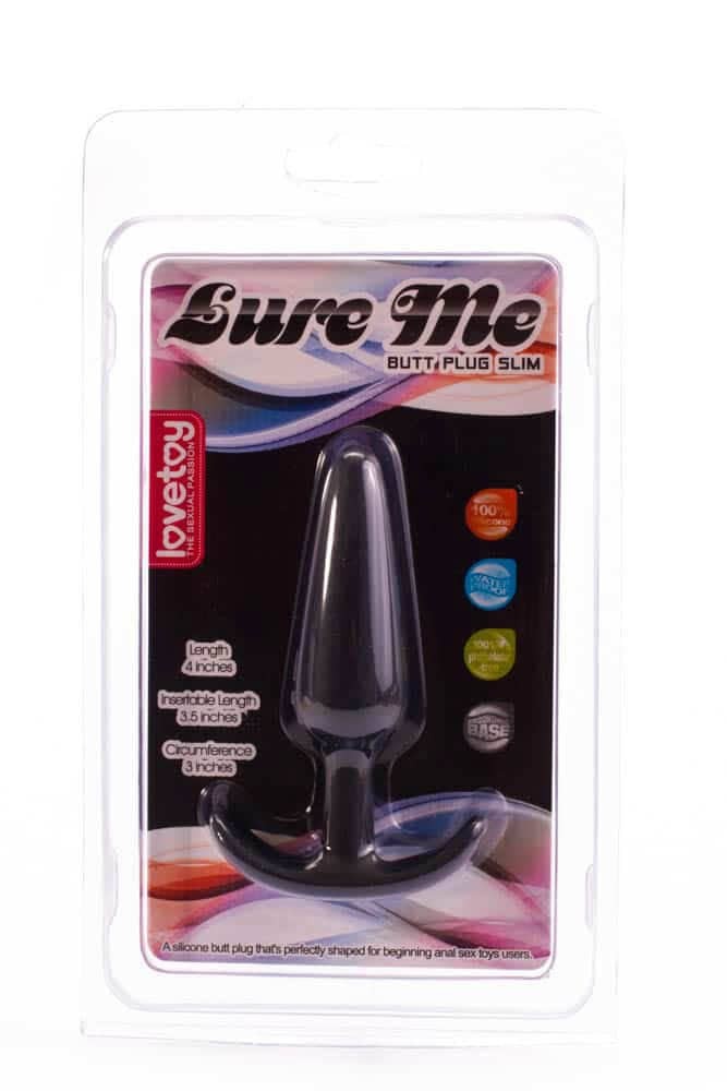 LURE ME Classic Anal Plug S Black | ViPstore.hu - Erotika webáruház #1 - EAN 6970260901482 | SKU LVTOY00134