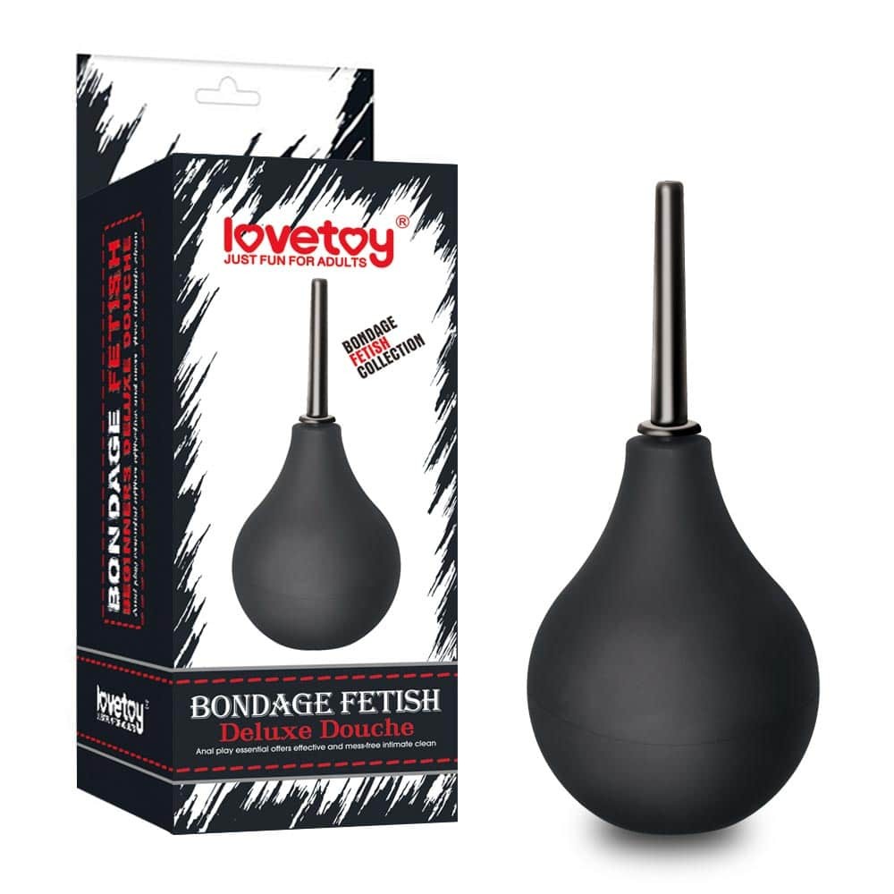 Bondage Fetish Deluxe Douche Black 2 | ViPstore.hu - Erotika webáruház #1 - EAN 6970260906043 | SKU LVTOY00332