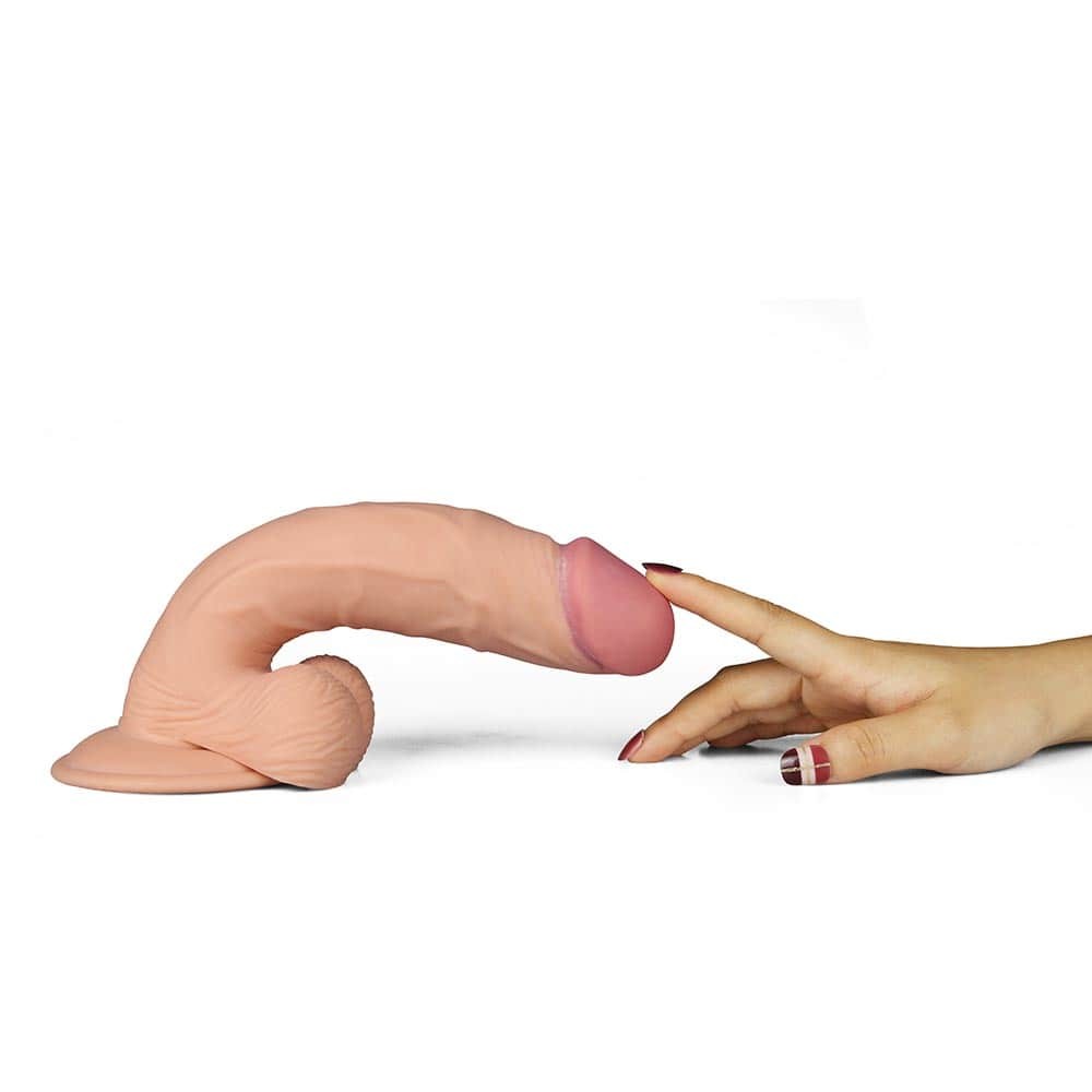 9" The Ultra Soft Dude - Vibrating Flesh | ViPstore.hu - Erotika webáruház #3 - EAN 6970260900294 | SKU LVTOY00375