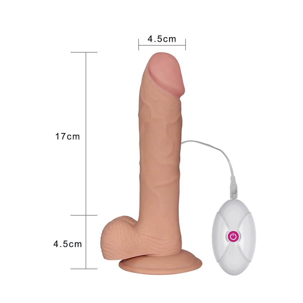 9" The Ultra Soft Dude - Vibrating Flesh | ViPstore.hu - Erotika webáruház #7 - EAN 6970260900294 | SKU LVTOY00375