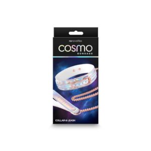 Cosmo Bondage -  Collar & Leash - Rainbow_B15O25_2 | ViPstore.hu - Erotika webáruház #1 - EAN 657447105661 | SKU NSTOYS0973