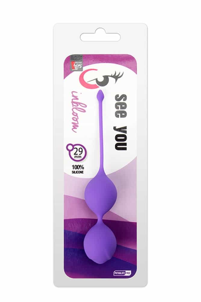 See You In Bloom Duo Balls 29 mm Purple | ViPstore.hu - Erotika webáruház #1 - EAN 8719325086669 | SKU SEEYOU0040