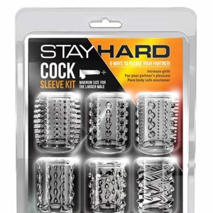 Stay Hard Cock Sleeve Kit Clear | ViPstore.hu - Erotika webáruház #1 - EAN 853858007284 | SKU BLUSH00226