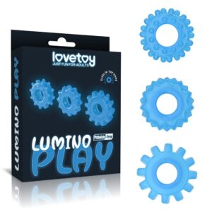 Lumino Play Penis Ring 3 pcs | ViPstore.hu - Erotika webáruház #1 - EAN 6970260908405 | SKU LVTOY00534