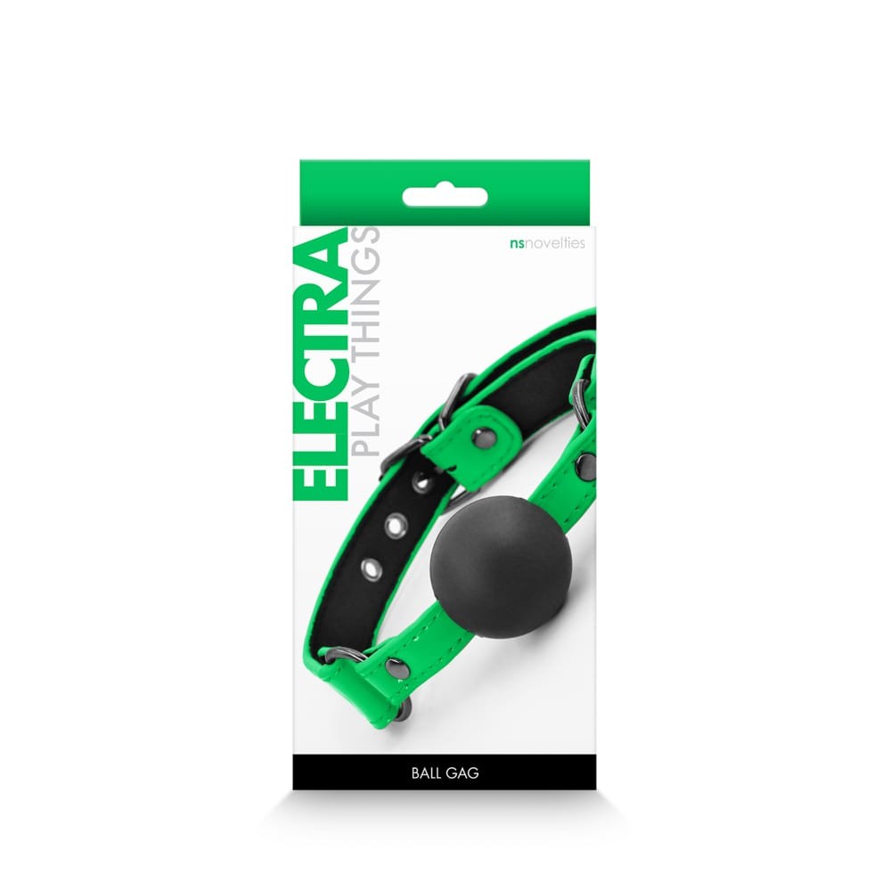 Electra - Ball Gag - Green | ViPstore.hu - Erotika webáruház #1 - EAN 657447105210 | SKU NSTOYS0962