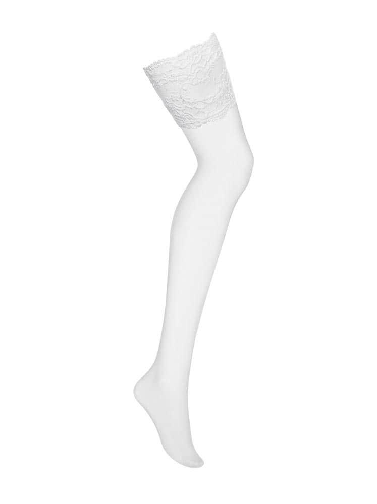 810-STO-2 stockings white S/M | ViPstore.hu - Erotika webáruház #2 - EAN 5901688214244 | SKU OBSES00018