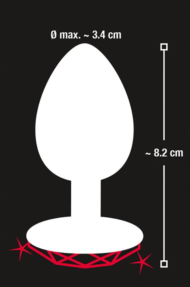 Diamond Butt Plug Medium | ViPstore.hu - Erotika webáruház #6 - EAN 4024144543366 | SKU YOU2T00726