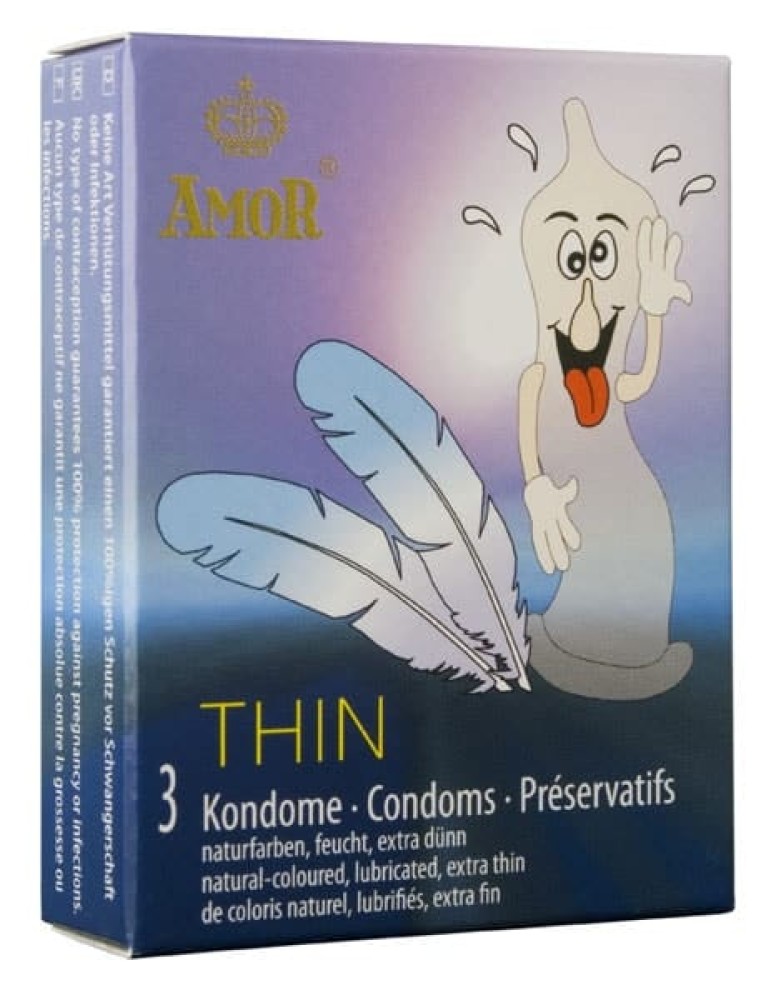 AMOR Thin / 3 pcs content | ViPstore.hu - Erotika webáruház #1 - EAN 4019514503507 | SKU AMOR050350
