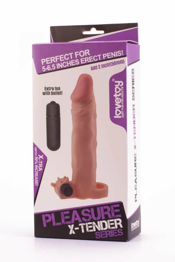 Pleasure X-Tender Vibrating Penis Sleeve #3 | ViPstore.hu - Erotika webáruház #2 - EAN 6970260909976 | SKU LVTOY00056