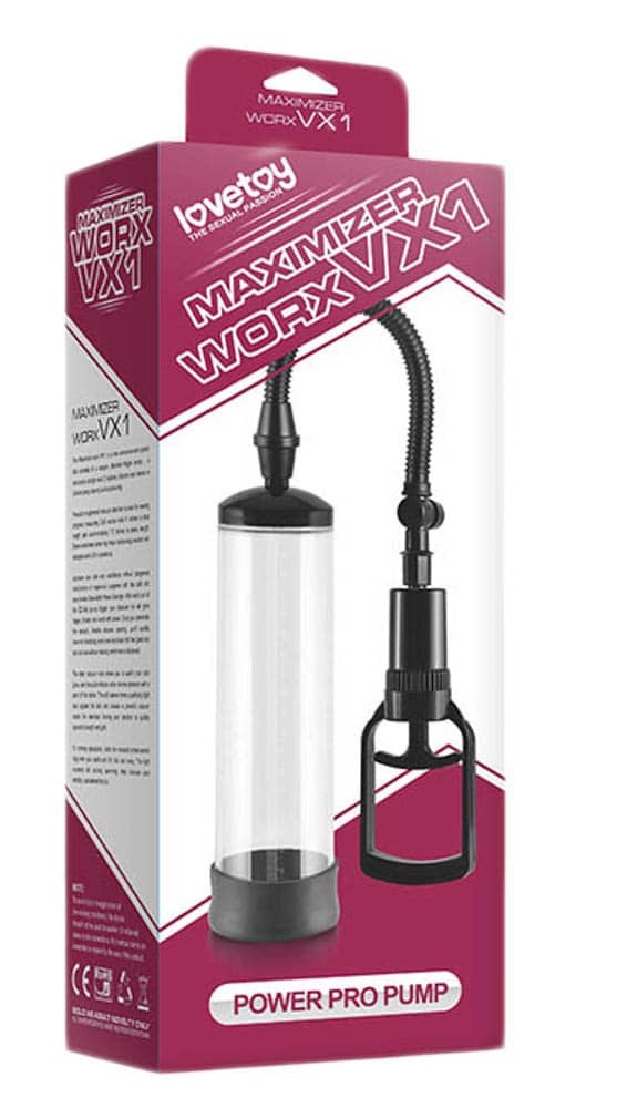 Maximizer Worx VX1-Power Pro Pump | ViPstore.hu - Erotika webáruház #1 - EAN 6970260901253 | SKU LVTOY00127
