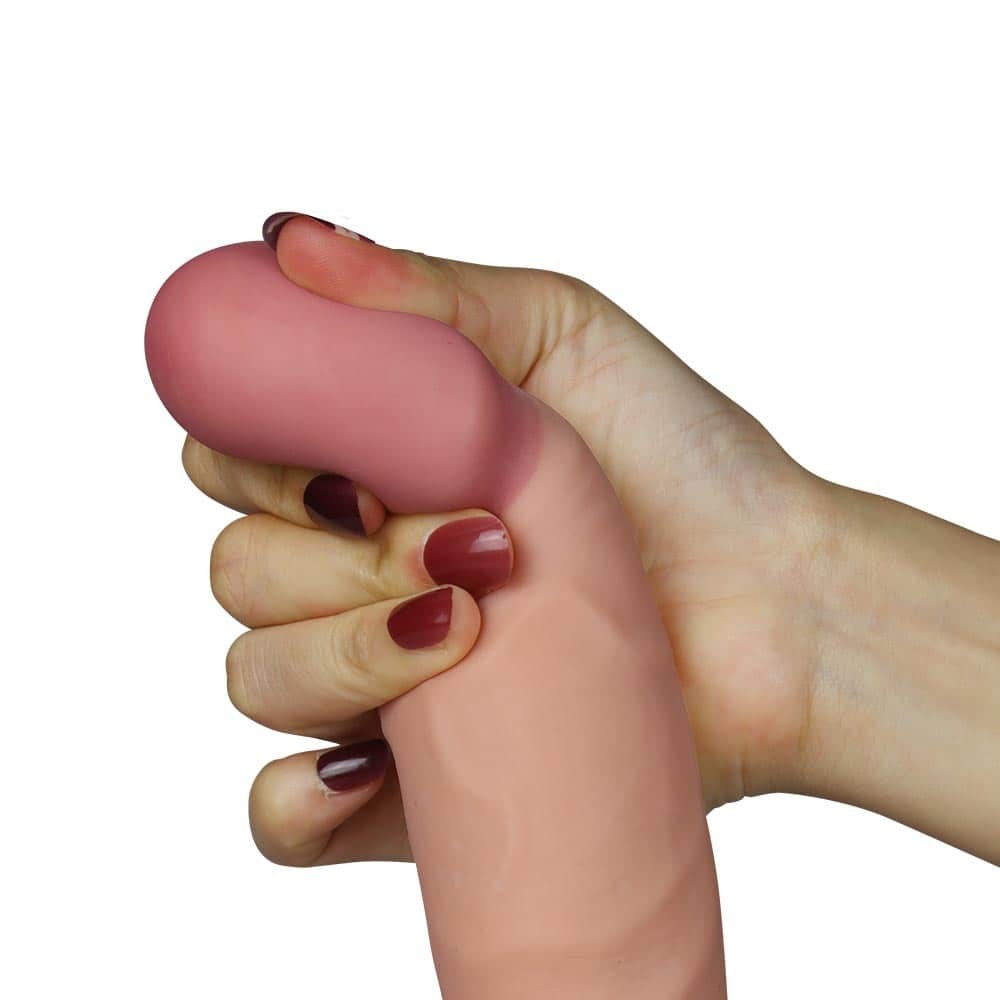 9" The Ultra Soft Dude - Vibrating Flesh | ViPstore.hu - Erotika webáruház #4 - EAN 6970260900294 | SKU LVTOY00375