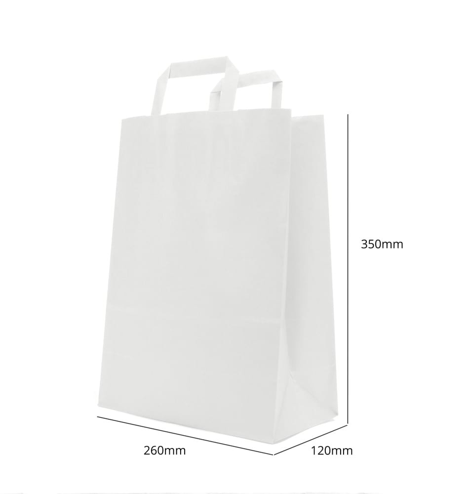 Paper Bag (White) - 260x350x120 mm | ViPstore.hu - Erotika webáruház #1 - EAN PAPERBAG06 | SKU PAPERBAG06