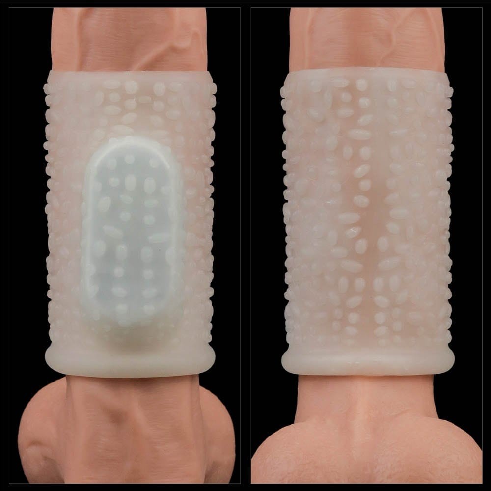 Vibrating Spiral Knights Ring (White) II | ViPstore.hu - Erotika webáruház #2 - EAN 6970260905787 | SKU LVTOY00600