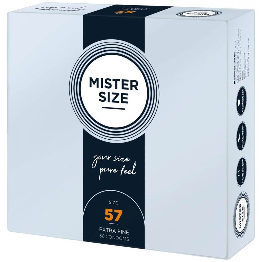 MISTER SIZE 57 mm Condoms 36 pieces | ViPstore.hu - Erotika webáruház #1 - EAN 4260605480126 | SKU MISTER5736