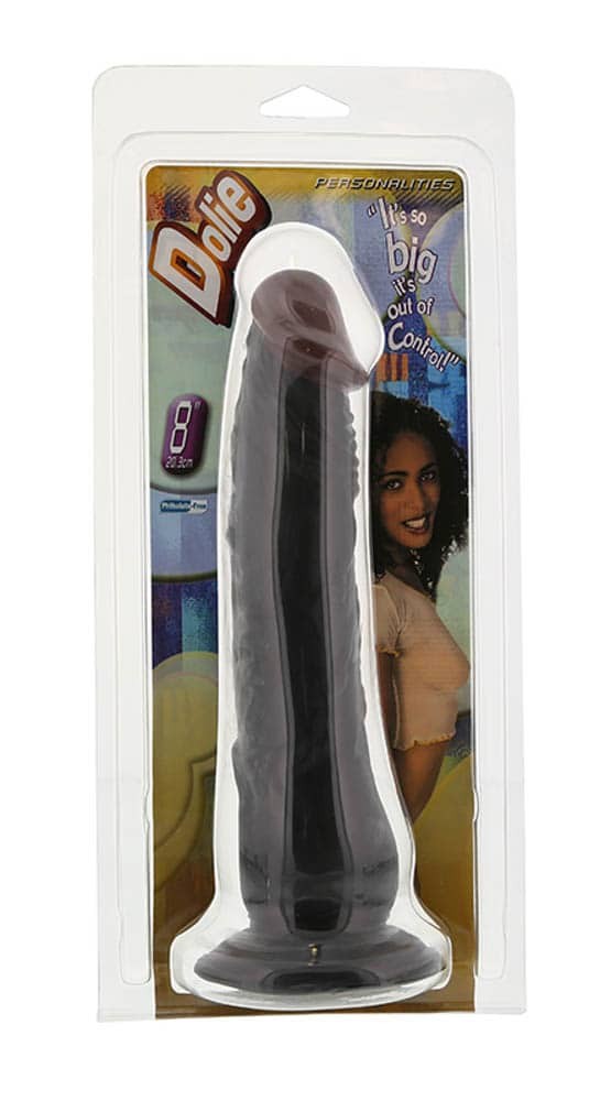 Personalities Dolie 8 Black Dong | ViPstore.hu - Erotika webáruház #1 - EAN 4892503055276 | SKU NMC0000676