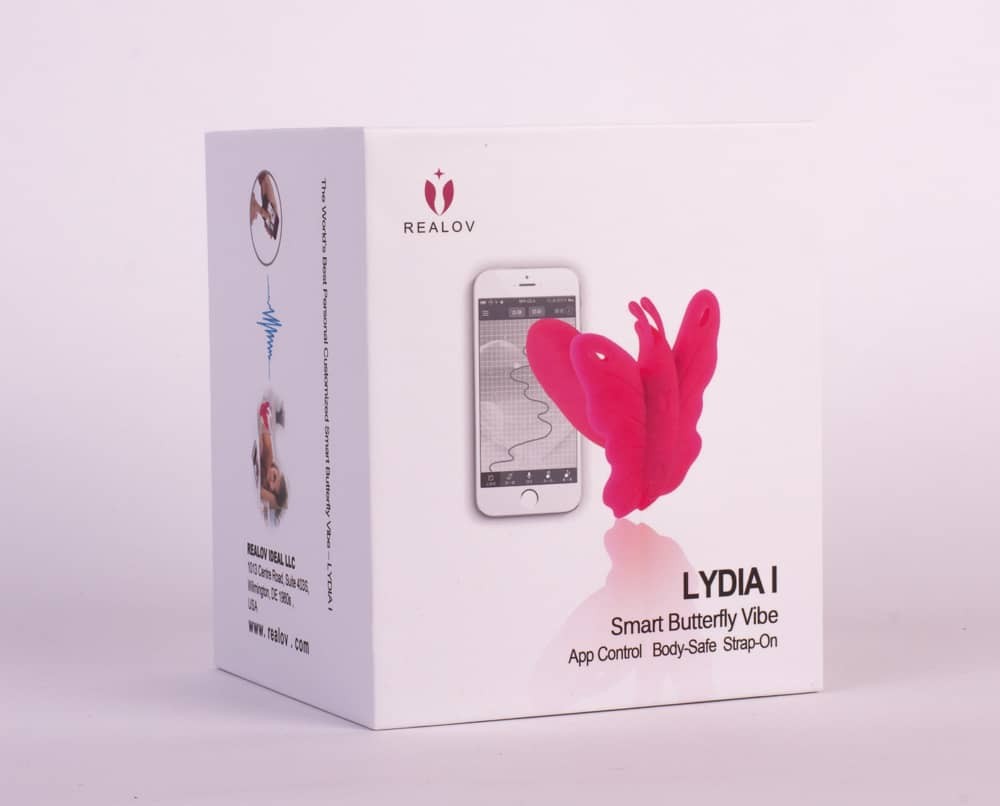 Realov - Lydia I Smart Butterfly Vibe Pink | ViPstore.hu - Erotika webáruház #2 - EAN 6935847700339 | SKU REALOV0003