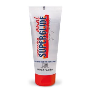 HOT Anal Superglide Warming Liquid Pleasure - waterbased lubricant 100 ml | ViPstore.hu - Erotika webáruház #1 - EAN 4042342003475 | SKU HOT0044044
