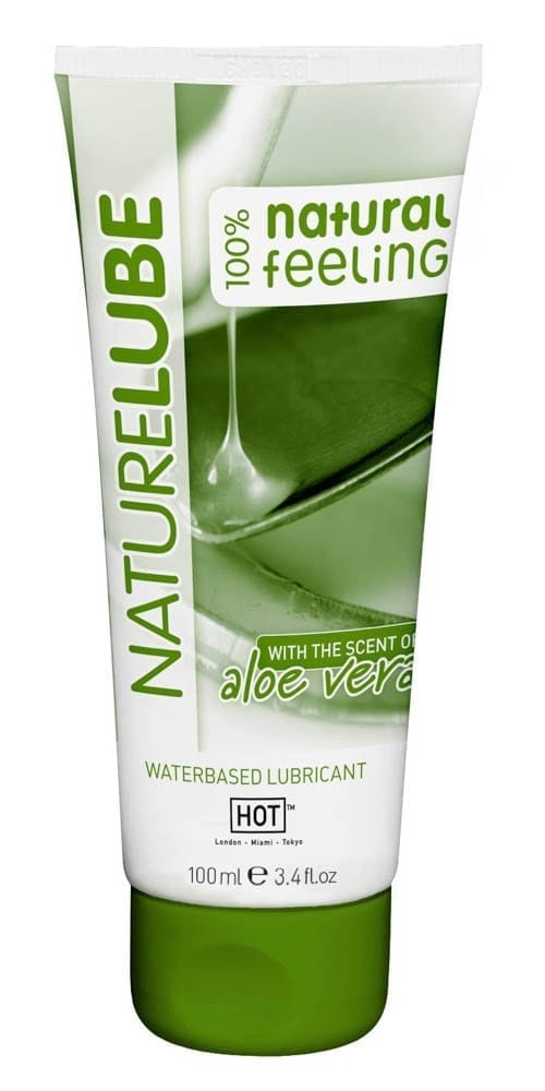 HOT Nature Lube waterbased Aloe Vera 100 ml | ViPstore.hu - Erotika webáruház #1 - EAN 4042342001648 | SKU HOT0044130