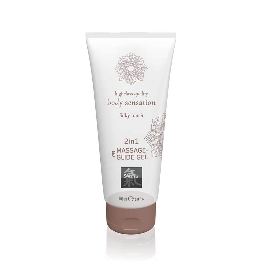 Massage- & Glide Gel 2 in 1 - Silky touch 200ml | ViPstore.hu - Erotika webáruház #1 - EAN 4042342004984 | SKU HOT0067070