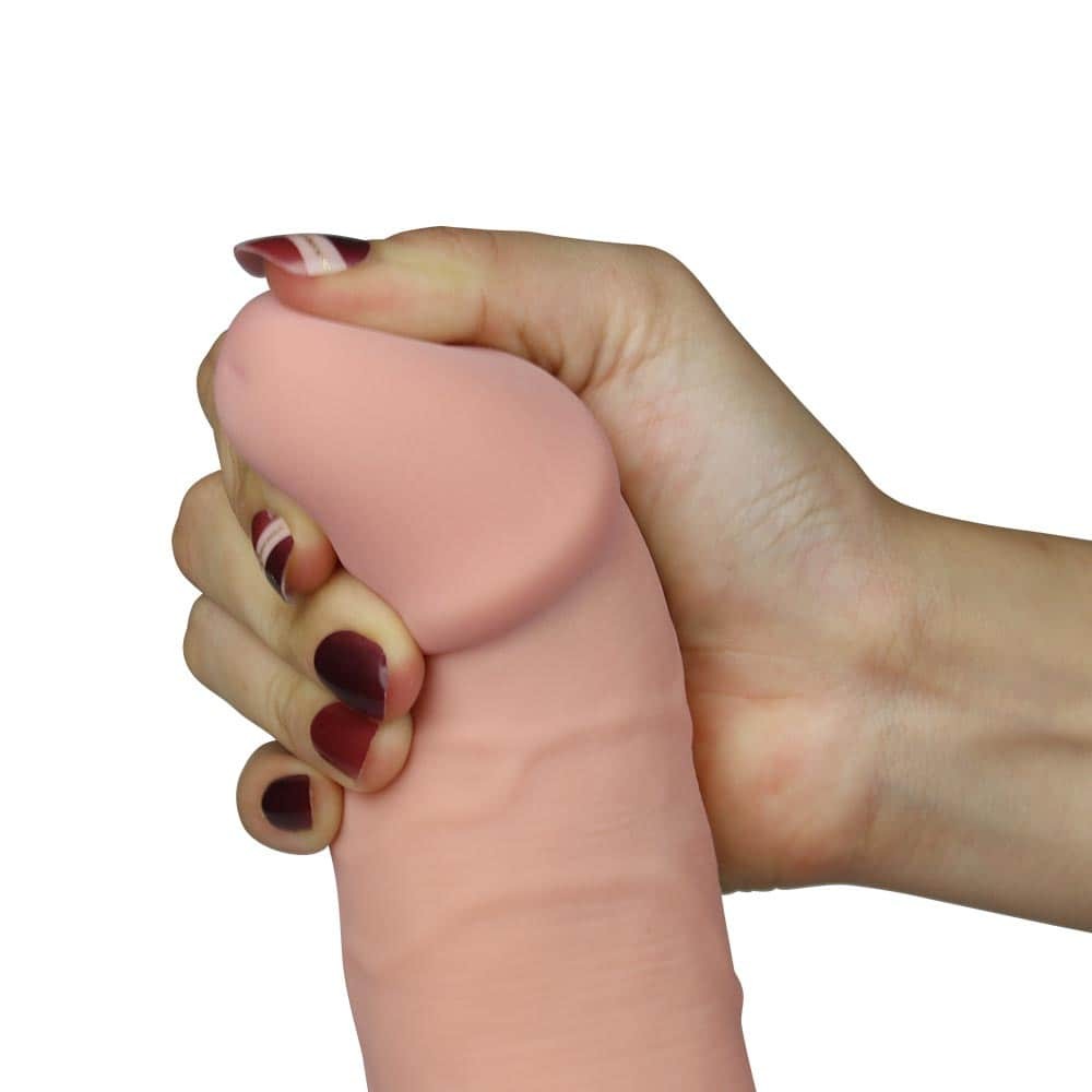 8.8" The Ultra Soft Dude - Vibrating Flesh | ViPstore.hu - Erotika webáruház #3 - EAN 6970260900287 | SKU LVTOY00374