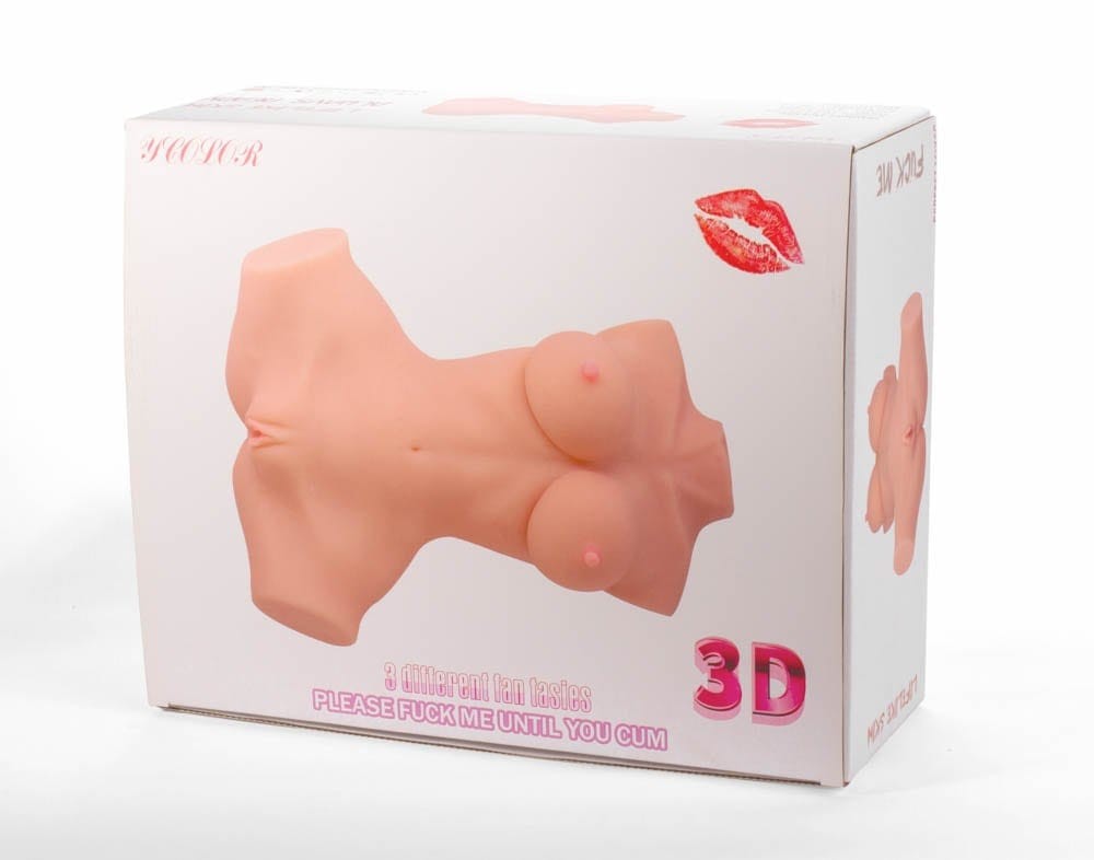 Double Hole 3D Masturbator III | ViPstore.hu - Erotika webáruház #2 - EAN 5999560511314 | SKU MSTRS00072