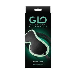GLO Bondage - Blindfold - Green_B0O25_2 | ViPstore.hu - Erotika webáruház #1 - EAN 657447104008 | SKU NSTOYS0872
