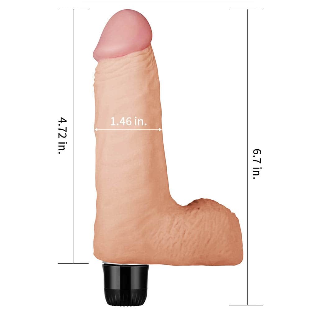7" Real Feel Realistic Vibrator_B0O50_3 | ViPstore.hu - Erotika webáruház #3 - EAN 6949123132554 | SKU LVTOY00032